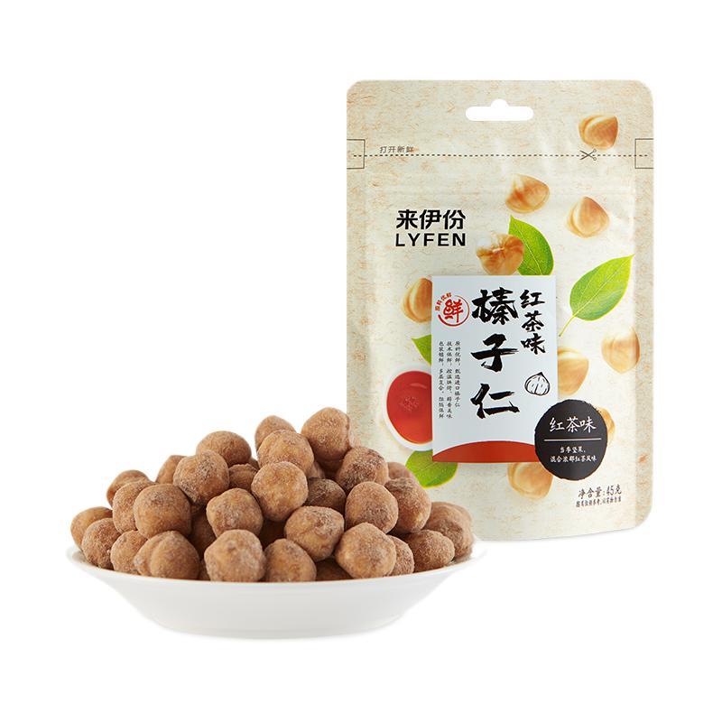 LYFEN 来伊份 榛子仁 红茶味 45g