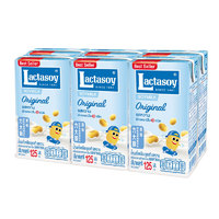 力大狮（Lactasoy）力大狮豆奶 泰国进口豆奶 植物奶儿童营养早餐奶原味125ml*6