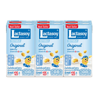 Lactasoy 力大狮 豆奶 原味 125ml*6盒