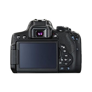 Canon 佳能 EOS Rebel T6i APS-C画幅 数码单反相机 黑色 单机身