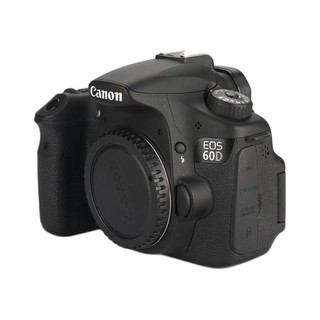 Canon 佳能 EOS 60D APS-C画幅 数码单反相机 黑色 EF-S 18-55mm F3.5 IS 变焦镜头 单镜头套机