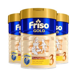 Friso 美素佳儿 金装系列 幼儿奶粉 新加坡版 3段 900g*3罐