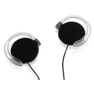 audio-technica 铁三角 ATH-EQ300M 压耳式挂耳式动圈有线耳机 黑色 3.5mm