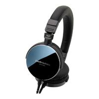 audio-technica 铁三角 ATH-ES770H 耳罩式头戴式动圈有线耳机 黑色 3.5mm