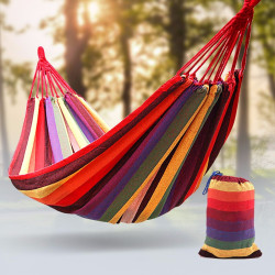 95元】尚烤佳 吊床 彩虹吊床多少钱-什么值得买