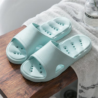 拖鞋纯色男女夏季情侣家用浴室防滑速干漏水凉拖鞋