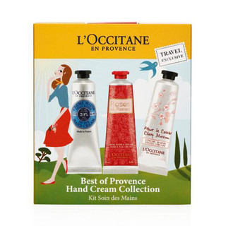 L'OCCITANE 欧舒丹 护手霜礼盒装 (经典乳木果护手霜30ml*2+玫瑰皇后护手霜30ml*2+甜蜜樱花护手霜30ml*2)