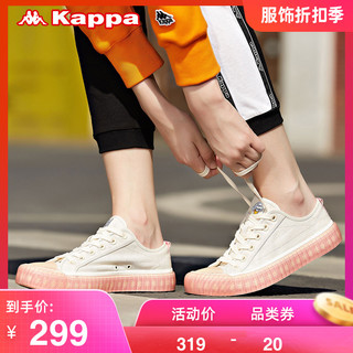 Kappa 卡帕 串标情侣男女运动板鞋休闲低帮帆布鞋冰淇淋饼干鞋