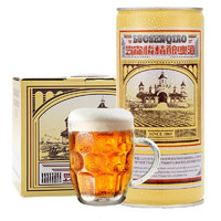 luosenqiao 罗森桥 德式精酿啤酒罗森桥原浆白啤酒1L全小麦芽28天发酵 1L*6桶整箱