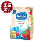 Nestlé 雀巢 新品促销！瑞士进口雀巢婴儿水果牛奶树莓米粉 4个月230g