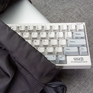 HHKB Professional 2 Type-S 60键 有线静电容键盘 白色无刻 无光