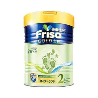 Friso 美素佳儿 金装系列 较大婴儿奶粉 港版 2段 400g