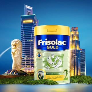 Friso 美素佳儿 金装系列 较大婴儿奶粉 新加坡版 2段 900g*3罐
