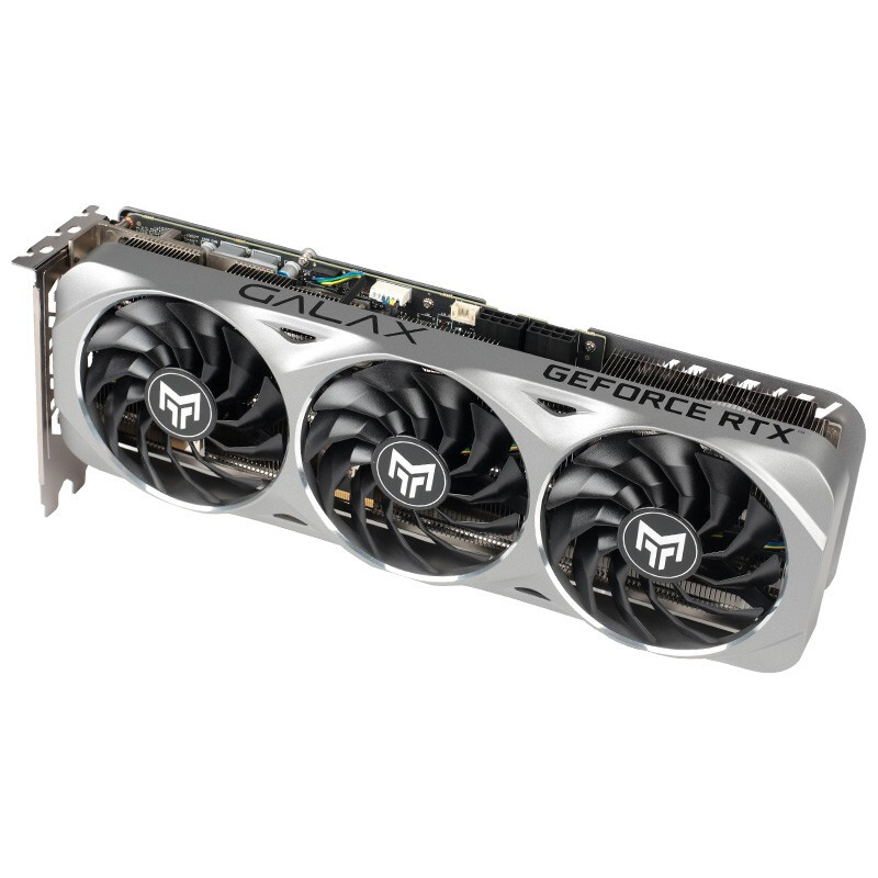 galaxy 影驰 geforce rtx 3070 ti 金属大师 oc 显卡 8gb 银色