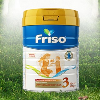 Friso 美素佳儿 金装系列 幼儿奶粉 荷兰版 3段 800g*8罐