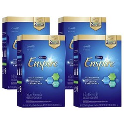 ENFINITAS 蓝臻 Enfamil Enspire 美赞臣 蓝臻1段 (0-12个月) 婴儿奶粉 补充装 850g/盒*4盒装