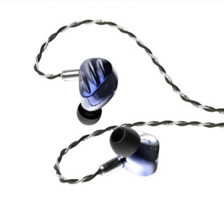 BGVP NS9 入耳式挂耳式圈铁有线耳机 星空蓝 3.5mm