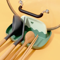 创意厨房多功能置物架台面铲子勺子架子汤勺垫放汤锅盖