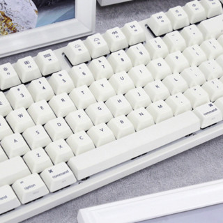 VARMILO 阿米洛 VA87Mac 87键 有线机械键盘 白色 Cherry红轴 单光