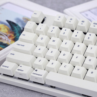 VARMILO 阿米洛 VA87Mac 87键 有线机械键盘 白色 Cherry红轴 单光