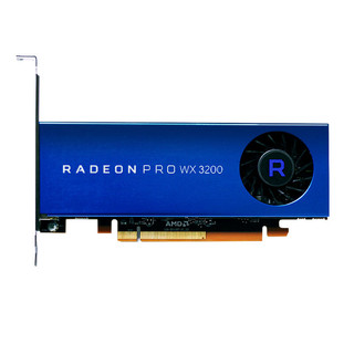 AMD Radeon Pro WX 3200 显卡 4GB 蓝色