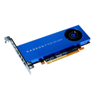AMD Radeon Pro WX 3200 显卡 4GB 蓝色