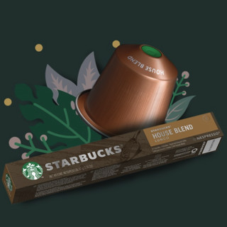 STARBUCKS 星巴克 Nespresso 特选综合美式 咖啡胶囊 57g