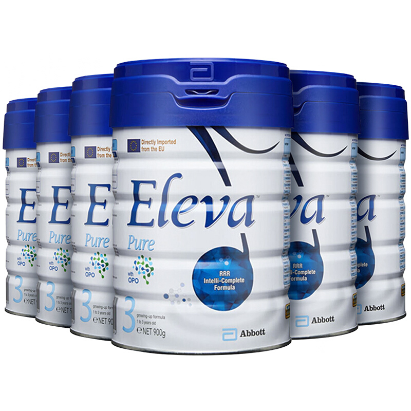 Eleva 菁挚 纯净系列 幼儿奶粉 港版 3段 900g*6罐