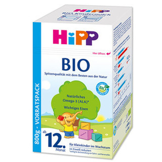 HiPP 喜宝 有机系列 幼儿奶粉 德版 1+段 800g
