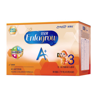 Enfagrow 幼儿奶粉 国产版 3段 450g*6袋