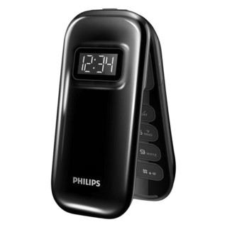 PHILIPS 飞利浦 E321 移动联通版 2G手机 钢琴黑