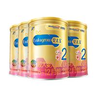 美赞臣 MeadJohnson Nutrition 较大婴儿奶粉 国产版 2段 960g*4罐