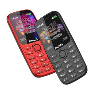 PHILIPS 飞利浦 E102A 移动联通版 2G手机 绚丽红