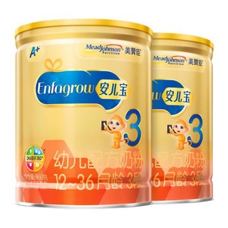 Enfagrow 幼儿奶粉 国产版 3段 900g*2罐