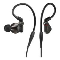 SONY 索尼 MDR-EX1000 入耳式挂耳式动圈有线耳机 黑色 3.5mm