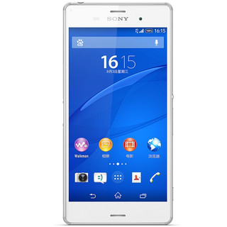 SONY 索尼 Xperia Z3 移动4G手机 3GB+16GB 春雪白