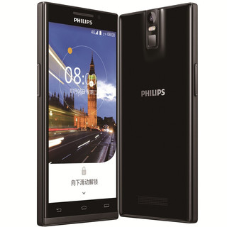 PHILIPS 飞利浦 I999 移动联通版 4G手机 3GB+32GB 黑色