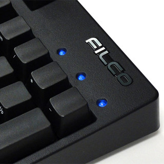 FILCO 斐尔可 104圣手二代 FKBN104ML/EFB2 104键 有线机械键盘 侧刻 黑色 Cherry红轴 无光