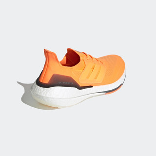 adidas 阿迪达斯 Ultraboost 21 男子跑鞋 FZ1920 橙色/黑色 42