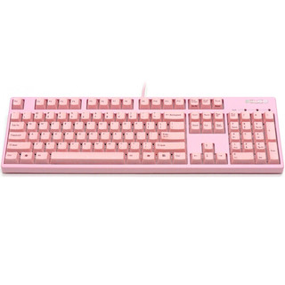 FILCO 斐尔可 104圣手二代 FKBN104M/EP2 104键 有线机械键盘 正刻 粉色 Cherry茶轴 无光