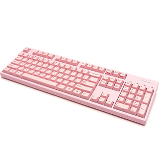 FILCO 斐尔可 104圣手二代 FKBN104ML/EP2 104键 有线机械键盘 正刻 粉色 Cherry黑轴 无光