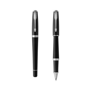 PARKER 派克 Urban都市系列 拔帽签字笔 磨砂黑白夹 0.7mm 单支装