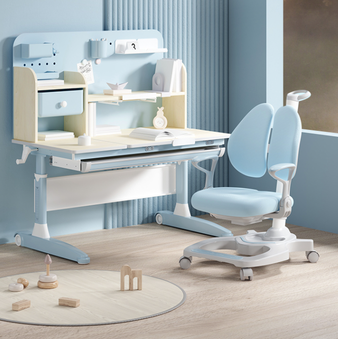 黑白调学习时光儿童学习桌怎么样 书桌质量不错,自己组装简单,高.