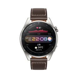 HUAWEI 华为 WATCH 3 Pro 时尚款 eSIM智能手表 49.6mm