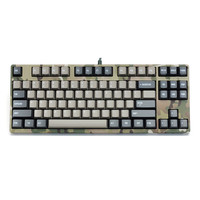 FILCO 斐尔可 87键圣手二代 FKBN87MC/EMR2 87键 有线机械键盘 正刻 迷彩色 Cherry青轴 无光