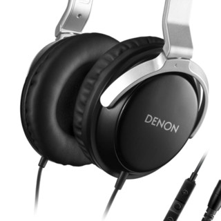 DENON 天龙 AH-D510R 耳罩式头戴式有线耳机 黑色 3.5mm