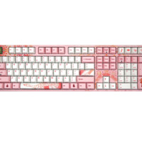 VARMILO 阿米洛 VA108M 108键 有线静电容V2键盘 岑缨 Cherry红轴 无光