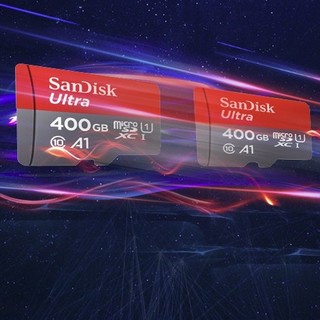 SanDisk 闪迪 Ultra 至尊高速系列 SDSQUNC Micro-SD存储卡 400GB (UHS-I、U1、A1)