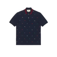 GUCCI 古驰 X Maison 男士短袖POLO衫 574085 XJBAA 4437 海军蓝 XXXL