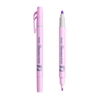 Pentel 派通 SLW11P 双头荧光笔 紫罗兰色 单支装